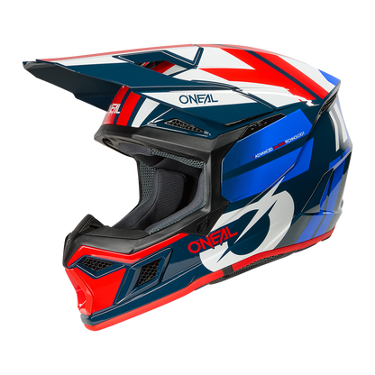 Oneal 3SRS ride blue/white/red - Botos Motors