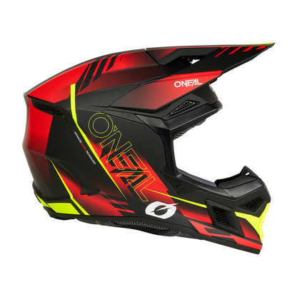 Oneal 3SRS haze black/red/neon yellow - Botos Motors