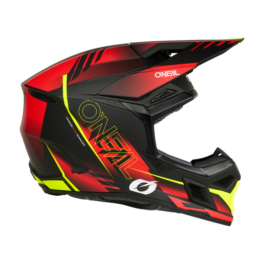 Oneal 3SRS haze black/red/neon yellow - Botos Motors