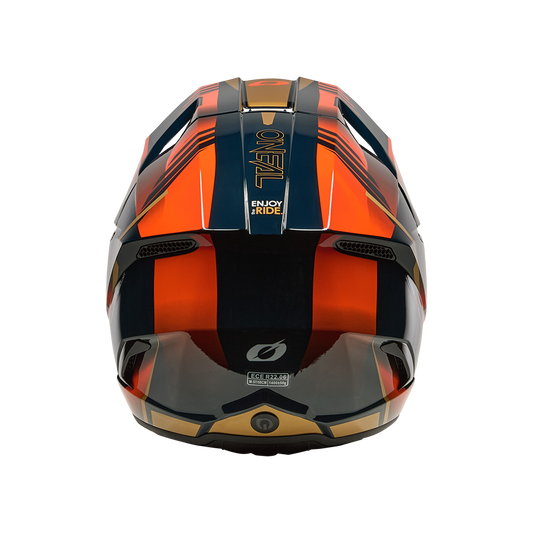 Oneal 3SRS haze blue/orange/gold - Botos Motors