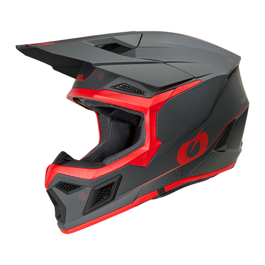 Oneal 3SRS e-stroke gray/red - Botos Motors