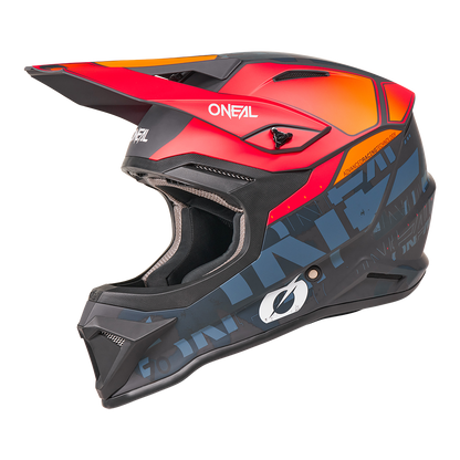 Oneal 1SRS Voltixx black/orange bukósisak - Botos Motors