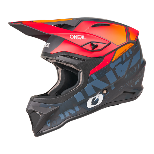 Oneal 1SRS Voltixx black/orange bukósisak - Botos Motors