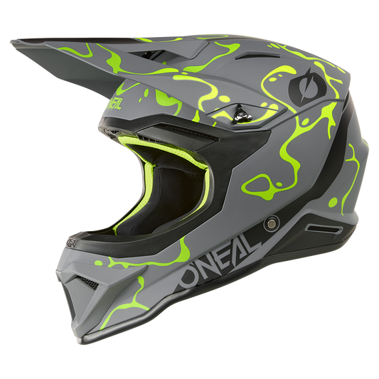 Oneal 1SRS splash gray/neon yellow - Botos Motors