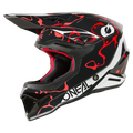 Oneal 1SRS splash black/red bukósisak