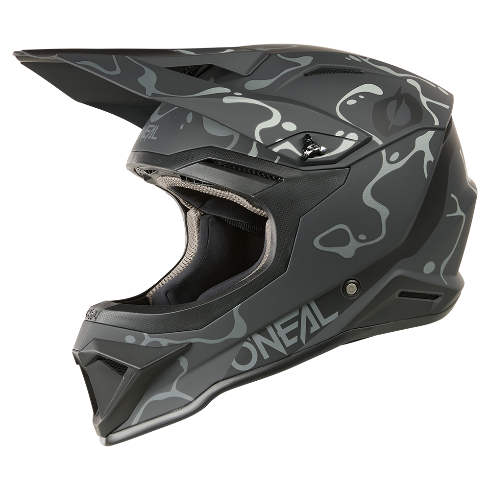 Oneal 1SRS splash black/gray bukósisak - Botos Motors Tuning