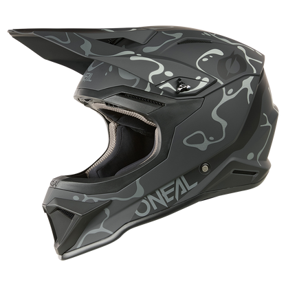 Oneal 1SRS splash black/gray bukósisak - Botos Motors Tuning