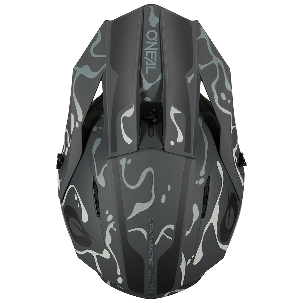 Oneal 1SRS splash black/gray bukósisak - Botos Motors Tuning