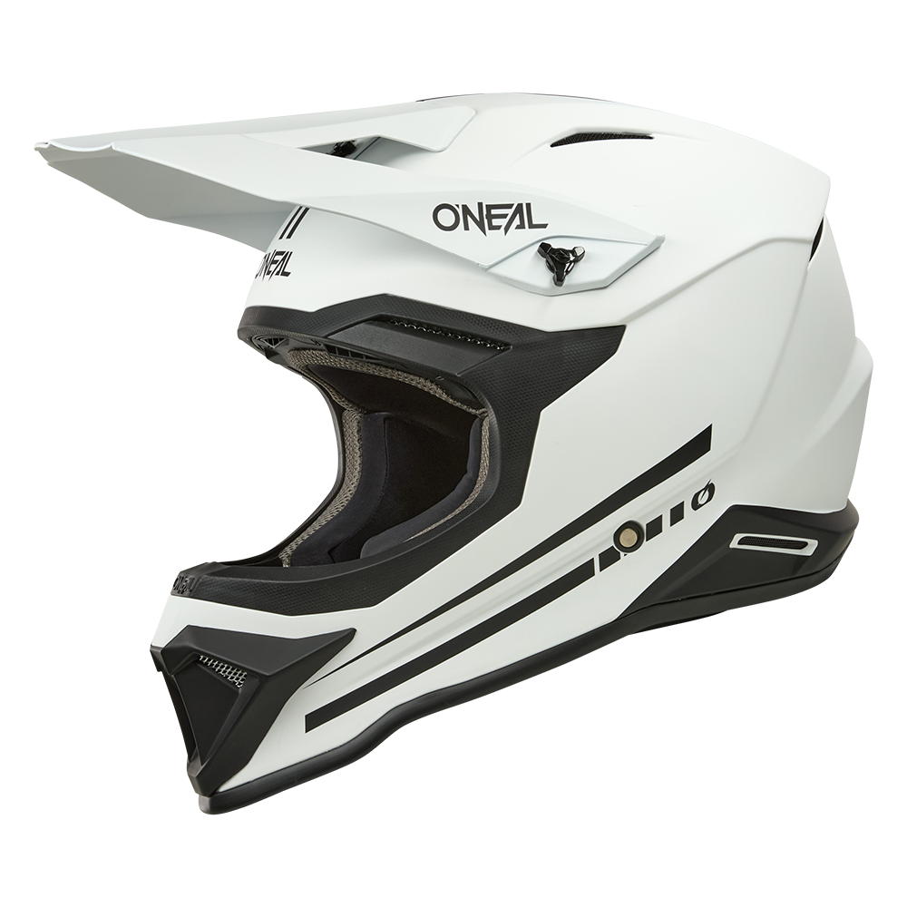 Oneal 1SRS solid white - Botos Motors