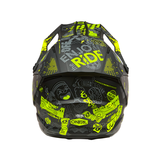Oneal 1SRS vibrant black/neon yellow - Botos Motors