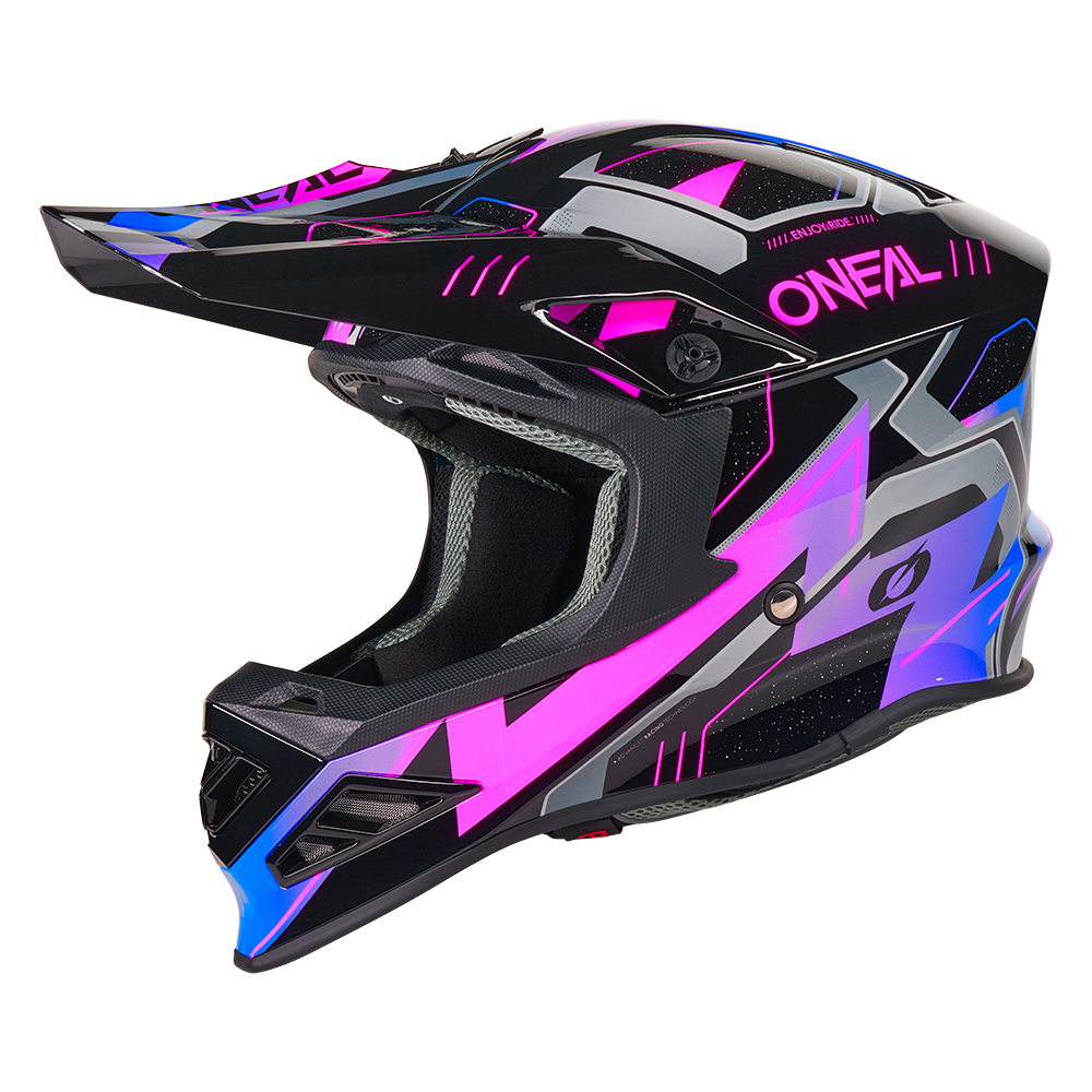 Oneal F-SRS CRUX black/purple bukósisak