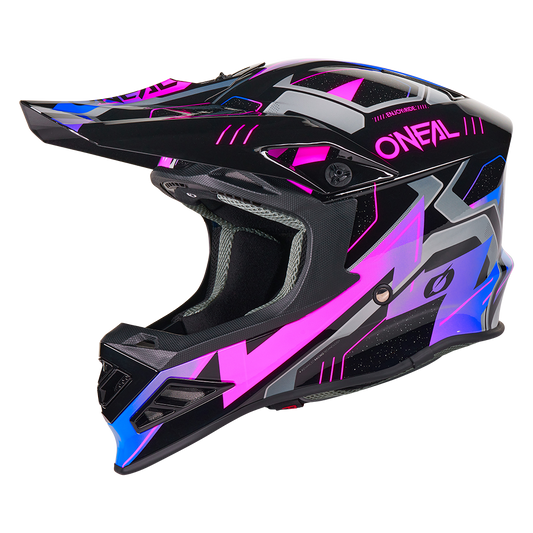 Oneal F-SRS CRUX black/purple bukósisak