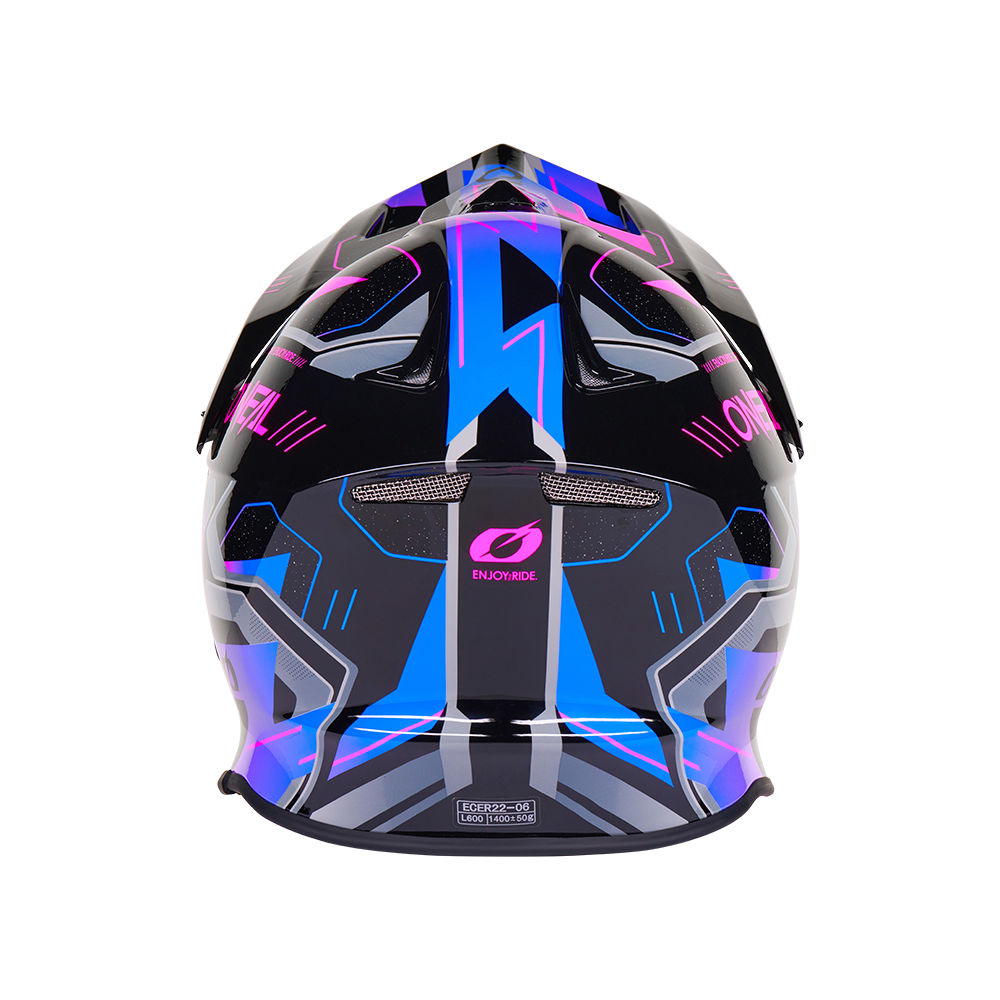 Oneal F-SRS CRUX black/purple bukósisak