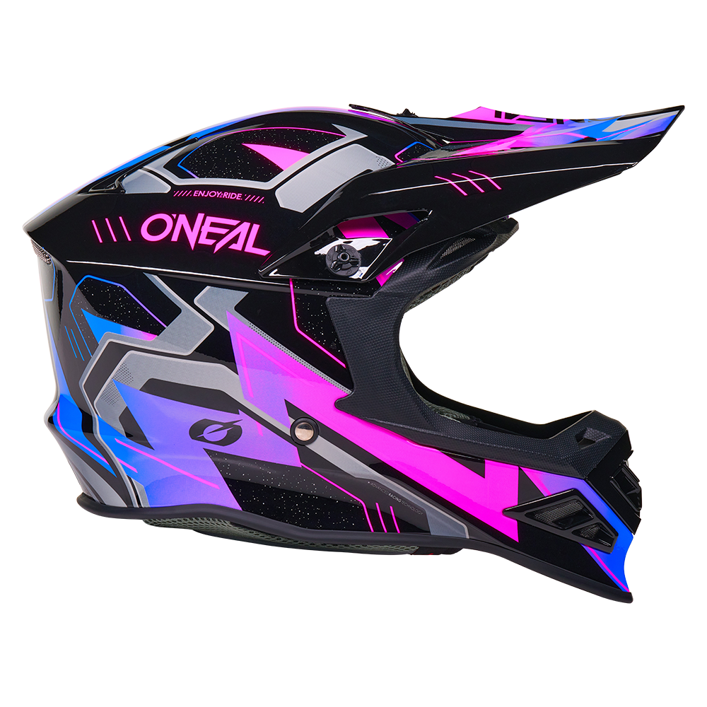 Oneal F-SRS CRUX black/purple bukósisak