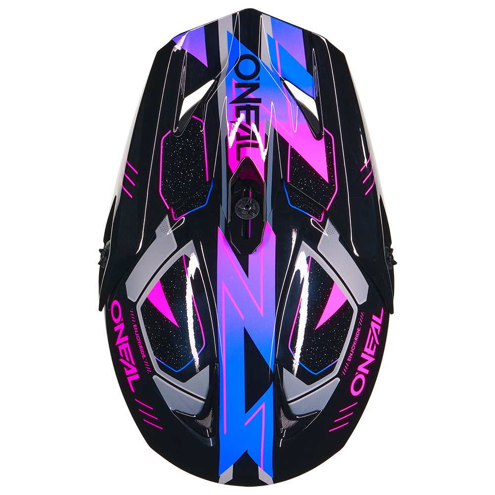 Oneal F-SRS CRUX black/purple bukósisak