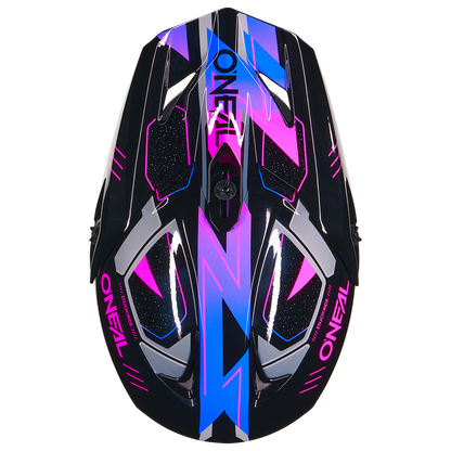 Oneal F-SRS CRUX black/purple bukósisak
