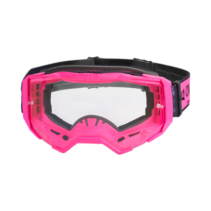 Oneal B-22 CORE black/pink - clear szemüveg