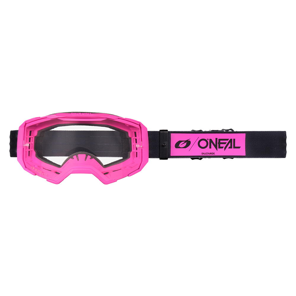 Oneal B-22 CORE black/pink - clear szemüveg
