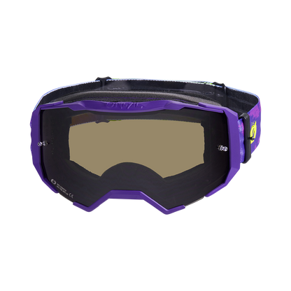 Oneal B-22 Paint purple/neon yellow gray szemüveg