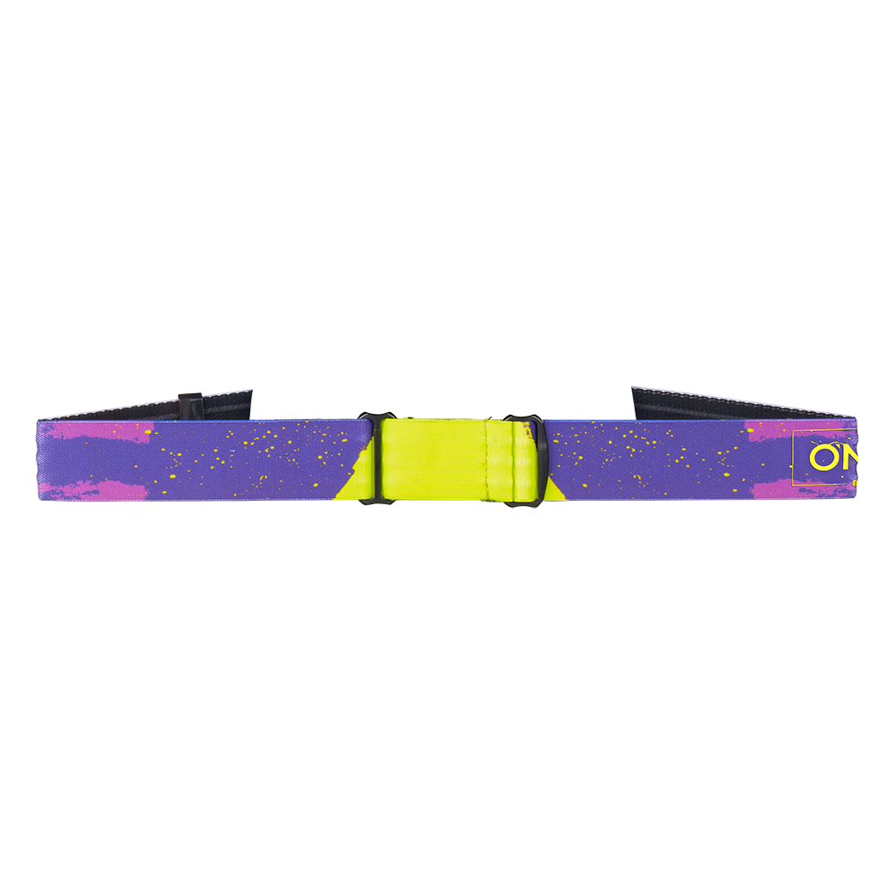 Oneal B-22 Paint purple/neon yellow gray szemüveg