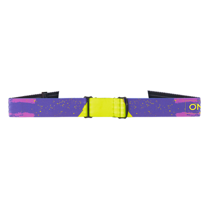 Oneal B-22 Paint purple/neon yellow gray szemüveg