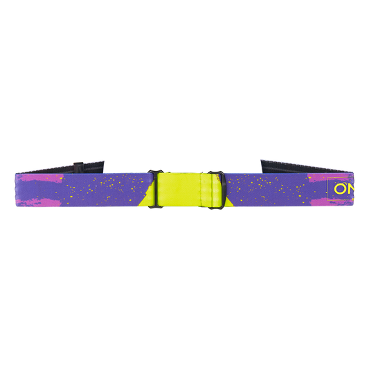 Oneal B-22 Paint purple/neon yellow - gray szemüveg