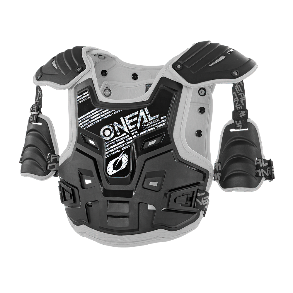 Oneal PXR Stone Shield black/gray cross páncél - Botos Motors