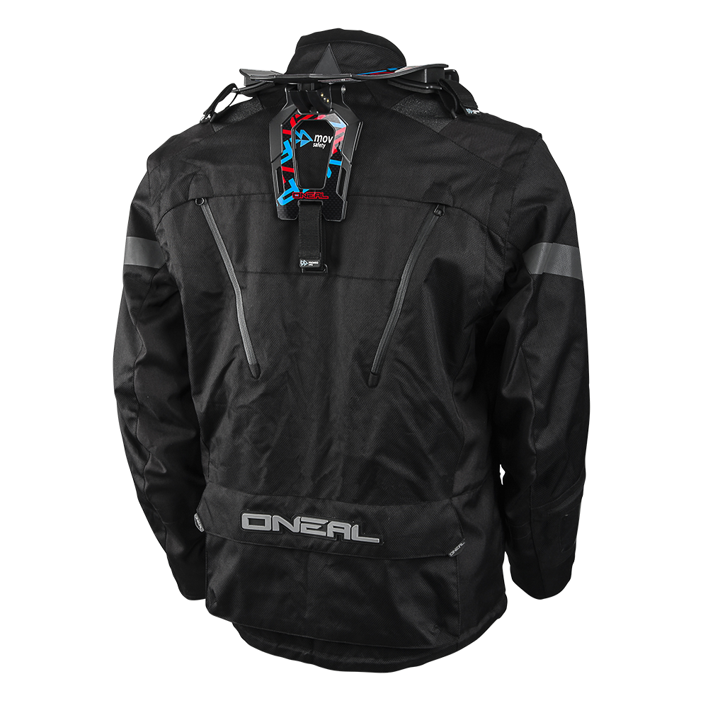 Oneal BAJA Racing Enduro Moveo kabát black hátulja - Botos Motors