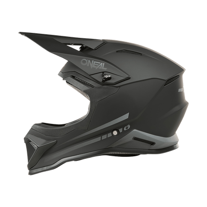 Oneal 1SRS Solid black gyermek méret - Botos Motors Tuning
