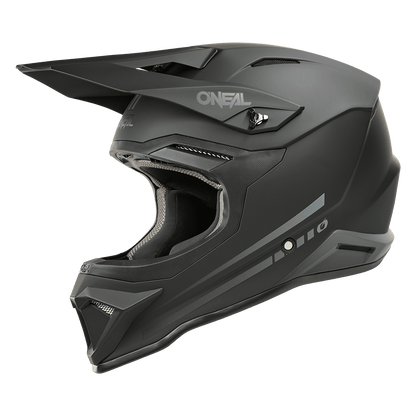 Oneal 1SRS Solid Black - Botos Motors Tuning