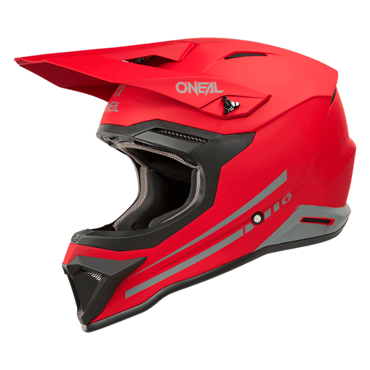 Oneal 1SRS Solid Red - Botos Motors Tuning
