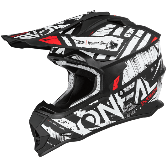 Oneal 2SRS Glitch black/white - Botos Motors Tuning