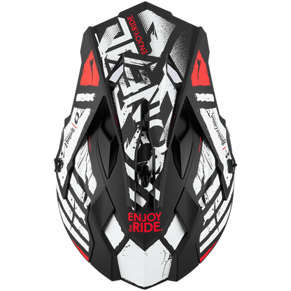 Oneal 2SRS Glitch black/white - Botos Motors Tuning