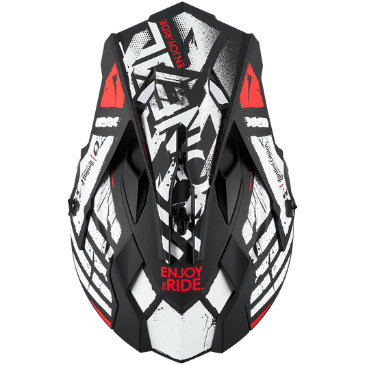 Oneal 2SRS Glitch black/white - Botos Motors Tuning