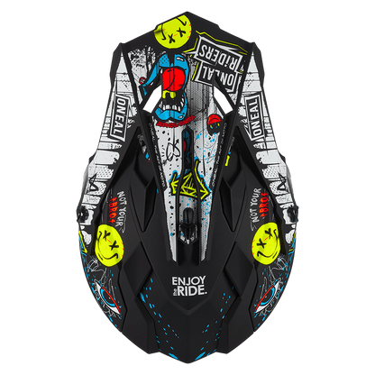 Oneal 2SRS Rancid black/white - Botos Motors Tuning