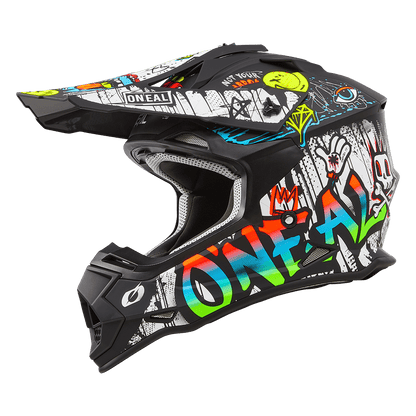 Oneal 2SRS Rancid black/white - Botos Motors Tuning