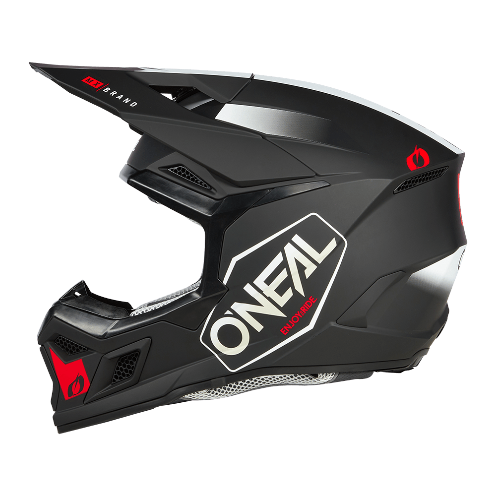 Oneal 3SRS HEXX black/white/red - Botos Motors Tuning