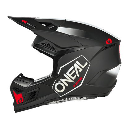 Oneal 3SRS HEXX black/white/red - Botos Motors Tuning