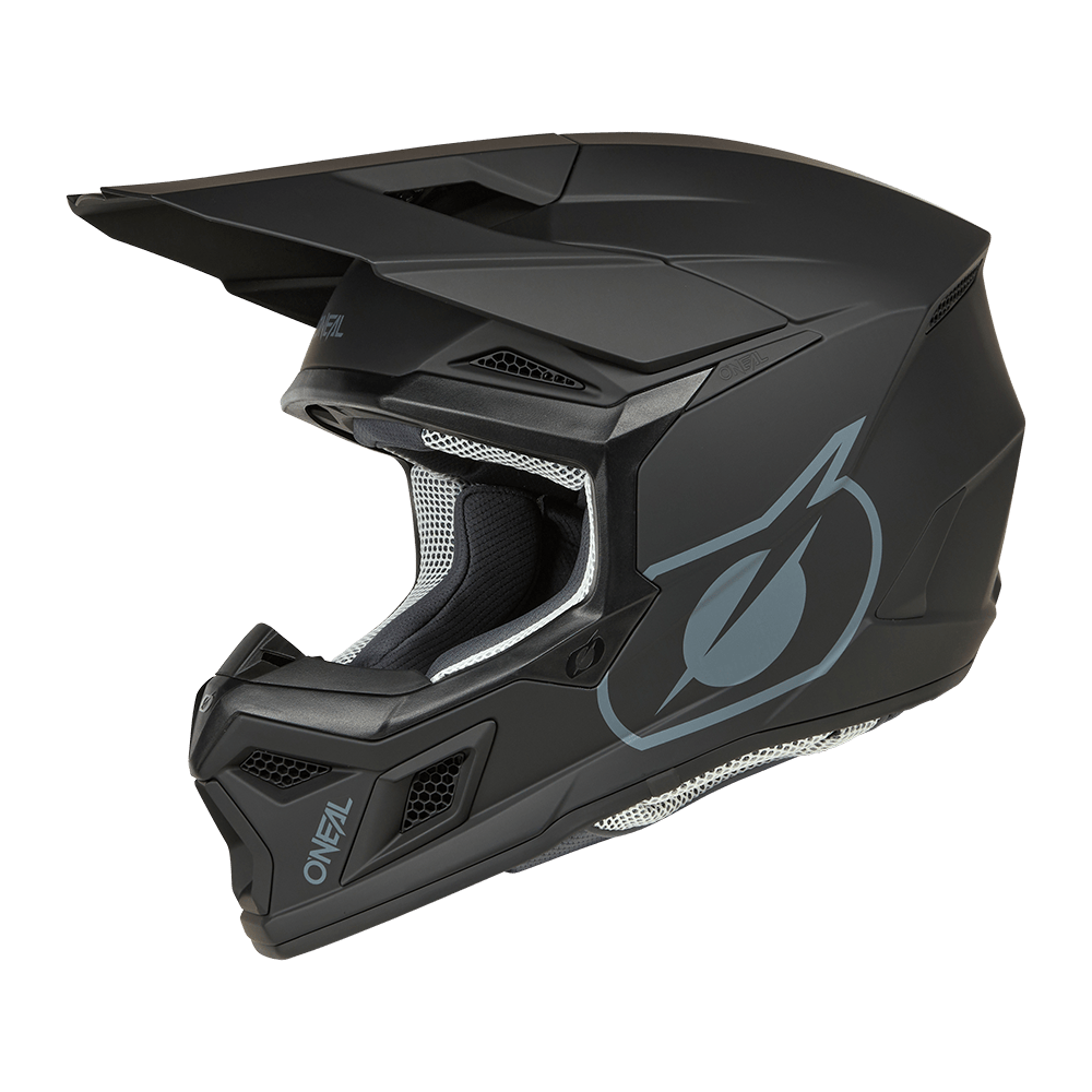 Oneal 3SRS Solid black - Botos Motors Tuning