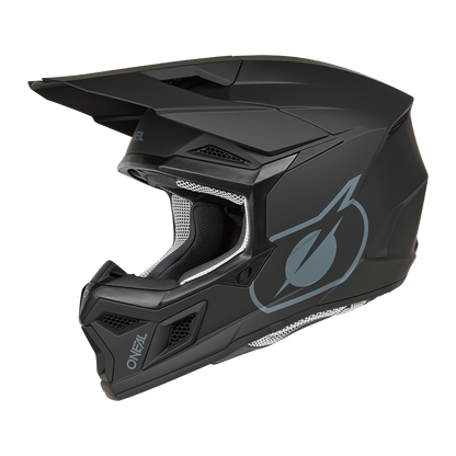 Oneal 3SRS Solid black - Botos Motors Tuning