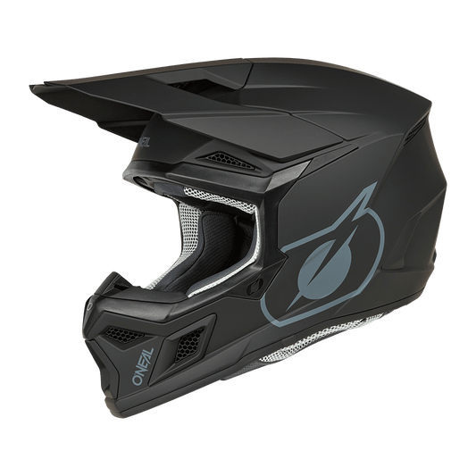 Oneal 3SRS Solid black - Botos Motors Tuning