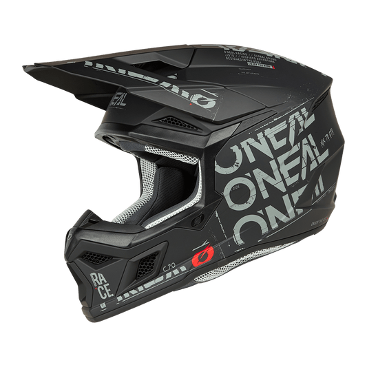 Oneal 3SRS Static black/gray - Botos Motors Tuning