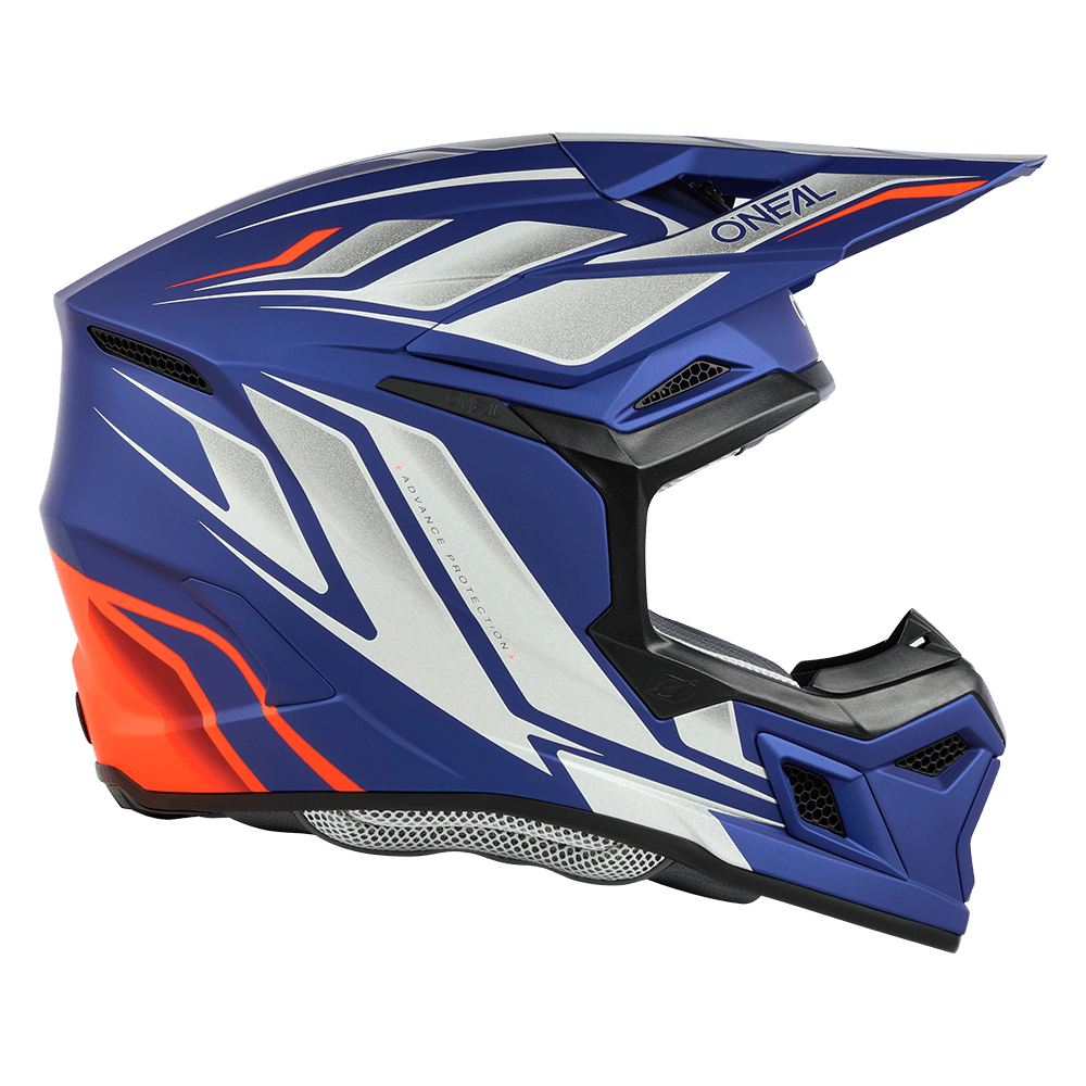 Oneal 3SRS Vertical blue/white/red - Botos Motors Tuning