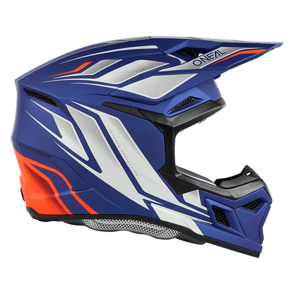 Oneal 3SRS Vertical blue/white/red - Botos Motors Tuning