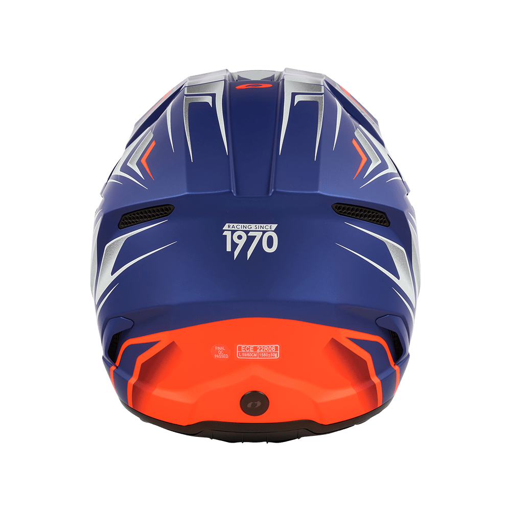 Oneal 3SRS Vertical blue/white/red - Botos Motors Tuning