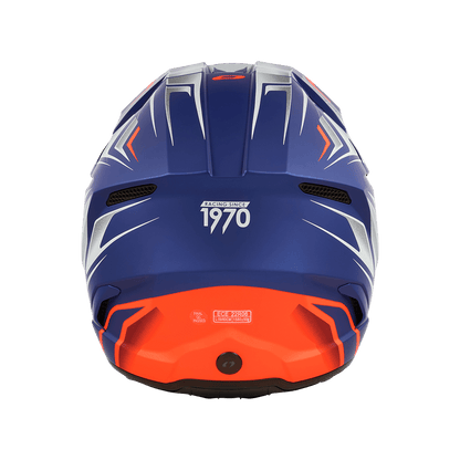 Oneal 3SRS Vertical blue/white/red - Botos Motors Tuning