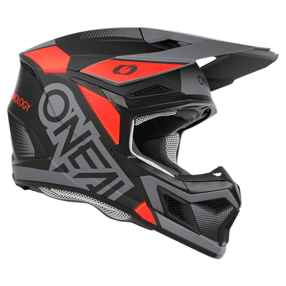 Oneal 3SRS Vision black/red/gray - Botos Motors Tuning