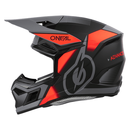 Oneal 3SRS Vision black/red/gray - Botos Motors Tuning