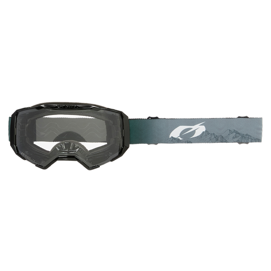 Oneal B-22 Covert gray/green clear szemüveg - Botos Motors Tuning