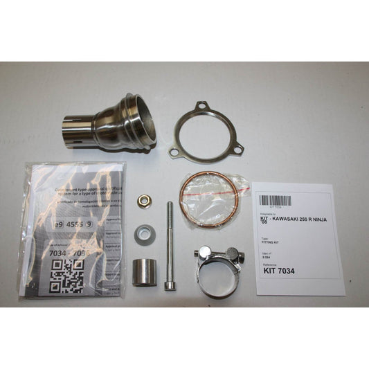 IXIL Sportkipufogó – KAWASAKI NINJA 250 R 08-12 (EX250K) - OK7034VSE